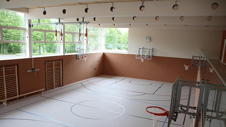 Die Turnhalle nutzen die Schüler auch schon. Foto: Ulrike Müller