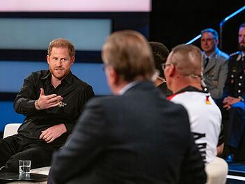 Prinz Harry bei «das aktuelle sportstudio»