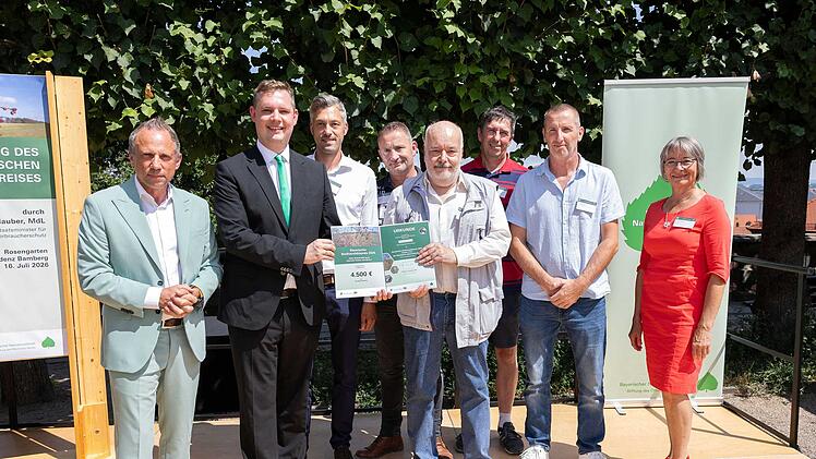 Stadt Bamberg mit Bayerischem Biodiversit&auml;tspreis ausgezeichnet
