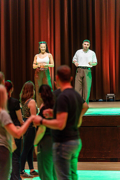 Das Festival bot viele Workshops f&uuml;r Anf&auml;nger und Profis!