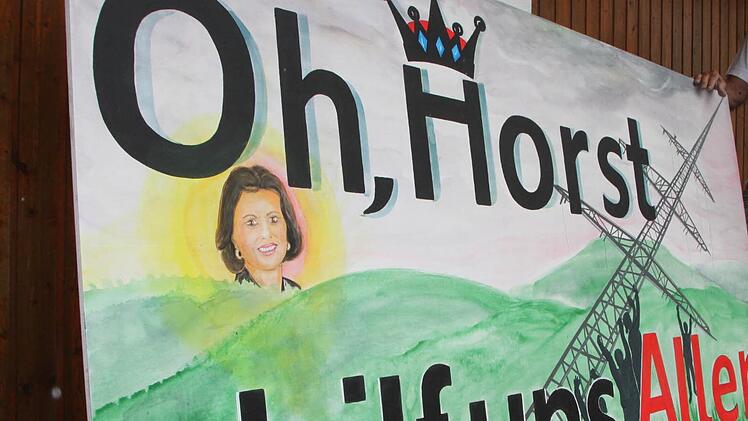 Zeichen des Widerstands: Bad Brückenau Foto: Ulrike Müller