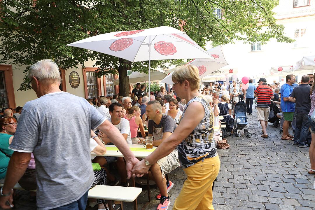 Bamberg; erster Tag mit Bieranstich der Sandkirchweih; Foto: Barbara Herbst