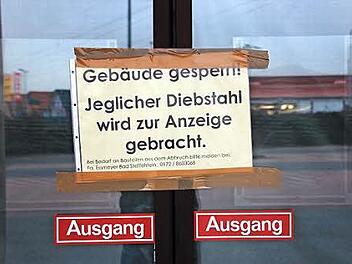 Wer ein Stück alte Norma haben will, kann sich beim Abbruchunternehmen melden.