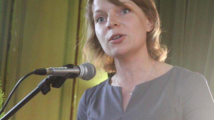 Stargast des Tages war die CSU-Bundestagsabgeordnete Emmi Zeulner.Foto: Sonja Adam