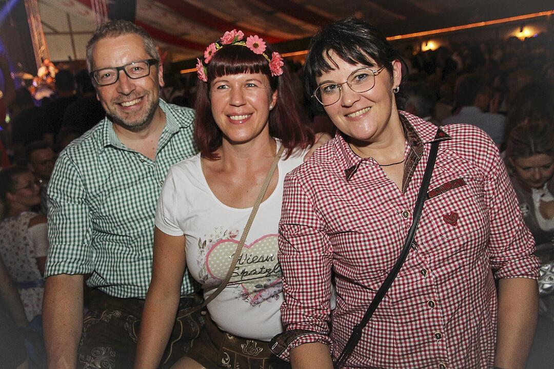 Am Donnerstag spielten die "Stoapfälzer Spitzbuam".
