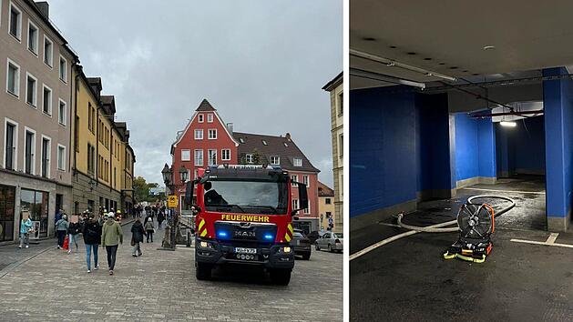 W&uuml;rzburg: Polizei fasst Tatverd&auml;chtigen nach W&ouml;hrl-Evakuierung - Ermittlungen wegen Brandstiftung