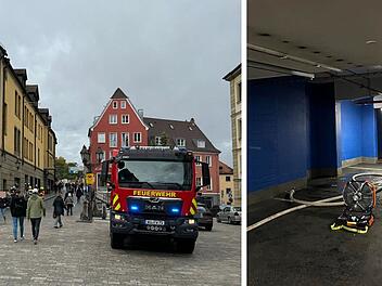 Würzburg: Polizei fasst Tatverdächtigen nach Wöhrl-Evakuierung - Ermittlungen wegen Brandstiftung