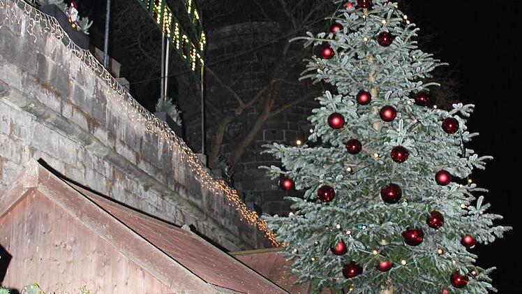 Kronacher Weihnachtsmarkt Foto: Friedwald Schedel