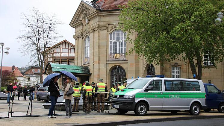Demonstrationen in Bad Kissingen. Foto: Benedikt Borst