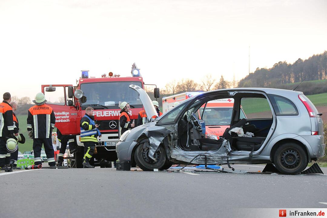 Unfall bei Rauhenebrach