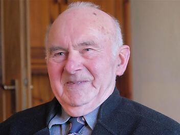 Rudolf Winter begeht heute in Völkersleier seinen 90. Geburtstag. Groß gefeiert wird morgen. Foto: Gerd Schaar