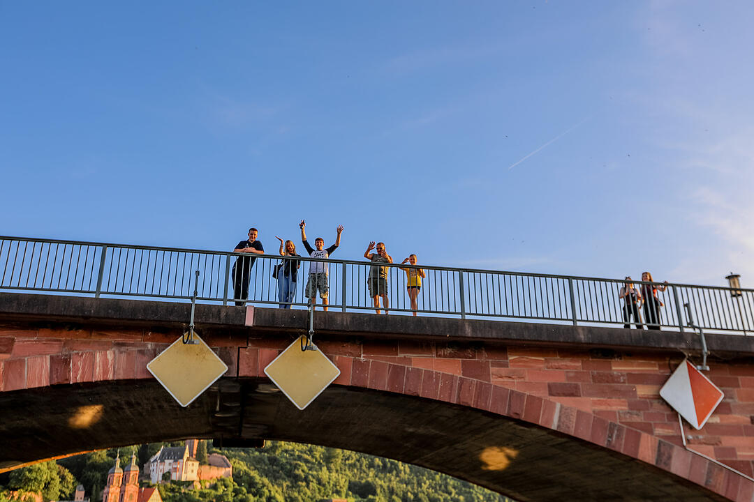 Auf drei Decks wurde richtig gefeiert!