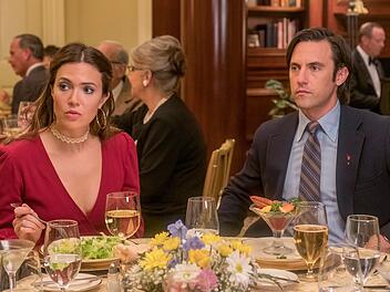 Mit ihnen und ihrer gro&szlig;en Liebe fing alles an: Rebecca (Mandy Moore) und Jack (Milo Ventimiglia) heiraten gegen den Widerstand ihrer reichen Eltern und gr&uuml;ndeten eine Familie.