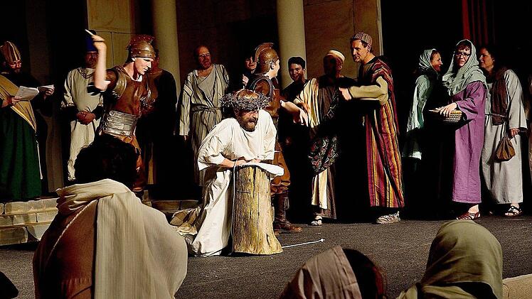 Jesus wird gegeißelt. Foto: Ratomir Radomirovic