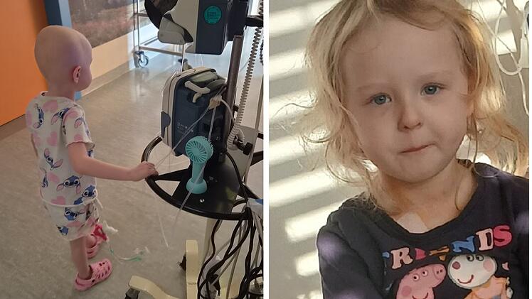 N&uuml;rnberg: Tapfere Eliana (4) &uuml;bersteht 23 Chemos - so geht es ihr jetzt