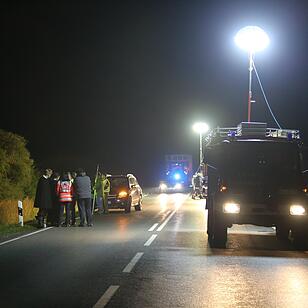 Junger Fußgänger bei Unterrodach überfahren