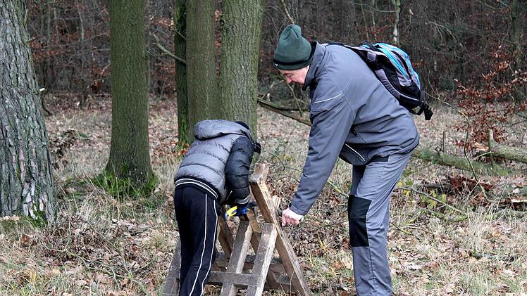 Eindrücke vom Aktionsnachmittag "Säge frei"   Richard Sänger