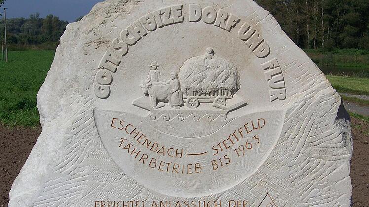 Das Denkmal für die Flurbereinigung