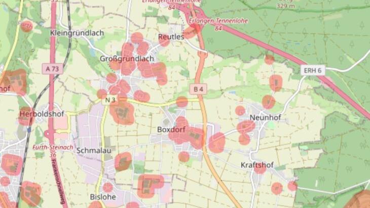 Cannabis-Karte für Nürnberg