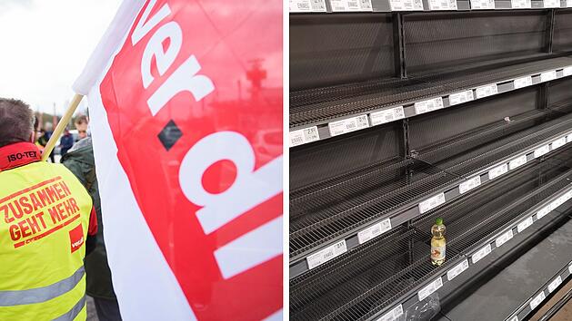 Streik in mehreren fränkischen Zentrallagern