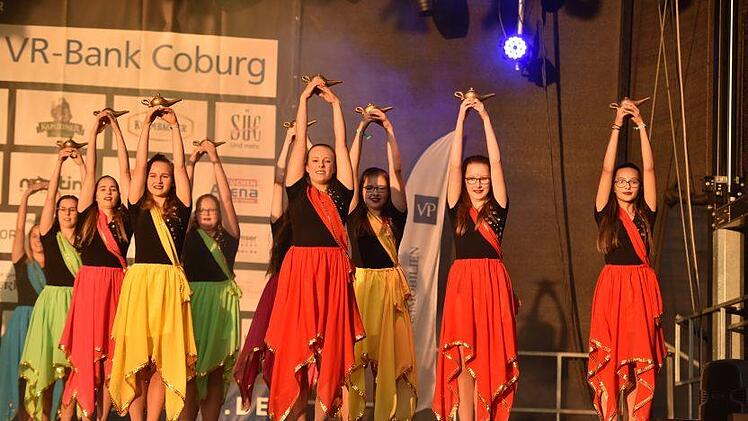 Impressionen vom Schlossplatzfest 2018 in Coburg - hier: der KV Weidach Jens Gundermann