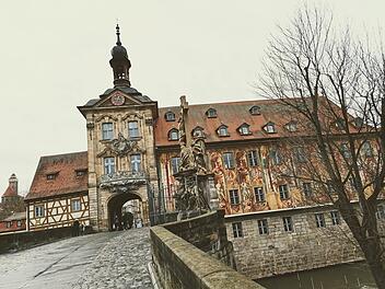 Bamberg: Das Alte Rathaus auf der Oberen Br&uuml;cke