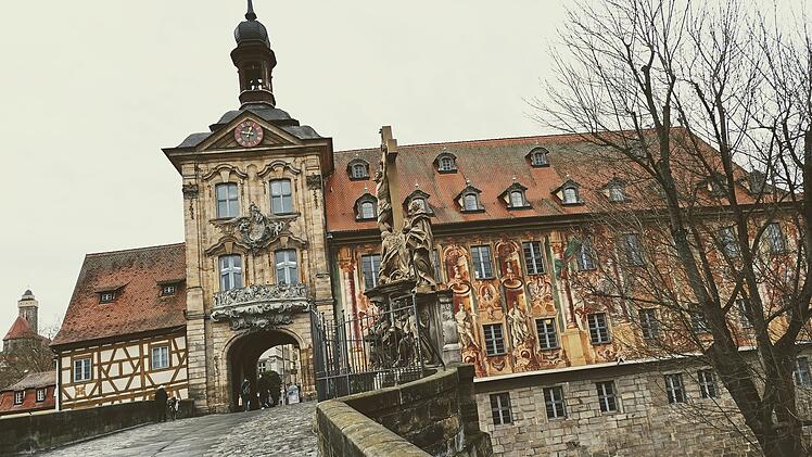 Bamberg: Das Alte Rathaus auf der Oberen Br&uuml;cke