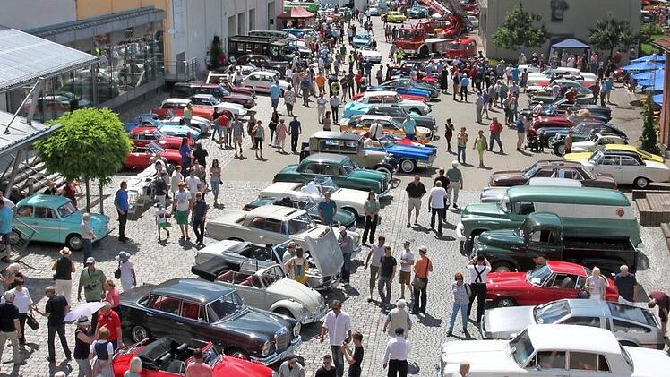 Das Mönchshof-Gelände gehört am kommenden Sonntag wieder den Oldtimern. Foto: Archiv/Stephan Stöckel