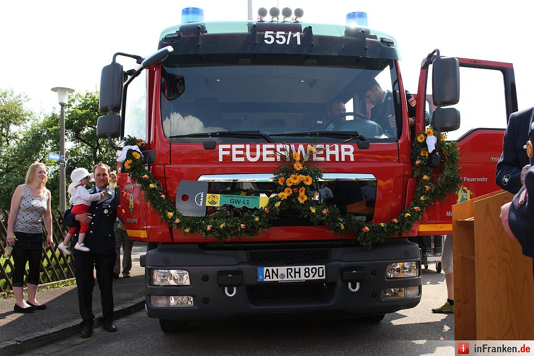 Neues Fahrzeug für die Feuerwehr Lehrberg