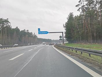 A73: Autobahnausfahrt Bamberg-Süd