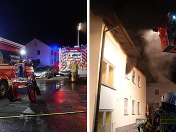 Wohnungsbrand in Haßfurt reißt Feuerwehr aus Schlaf - "Raub von Flammen und Rauch"