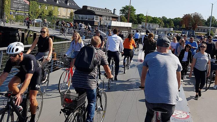 Eine eigene Straße für Radler: In Kopenhagen sieht das so aus.