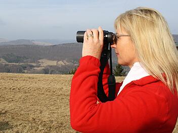Umweltministerin Ulrike Scharf sucht nach einem 3. Nationalpark in Bayern. Einigen Volkerser Bürgern gefällt nicht, dass dabei die Rhön in den Fokus rückt. Foto: Susanne Will