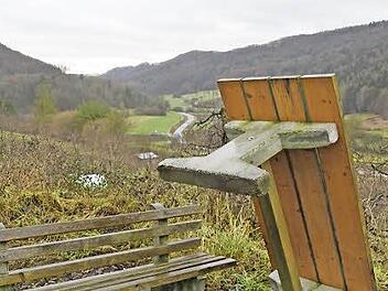 Der Rest der Garnitur auf dem Aussichtsplatz  Fotos: Reinhard Löwisch