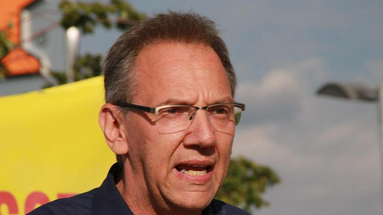 Coburgs Dritter Bürgermeister Thomas Nowak: "Wir als Stadt lstehen gemeinsam mit dem Landkreis gegen die neuen Stromtrassen. "
