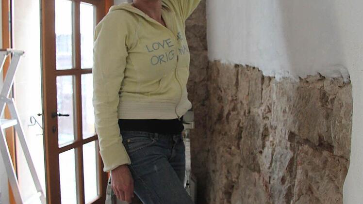 Die alten Steine sollen freigelegt bleiben und setzen stylische Akzente.