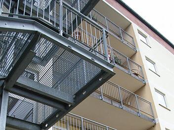 Die Gemeinschaftsunterkunft in Hammelburg. Von hier wurde eine 21-jährige Mutter mit ihren drei kleinen Kindern nach Polen abgeschoben. Foto: Archiv/ Arkadius Guzy