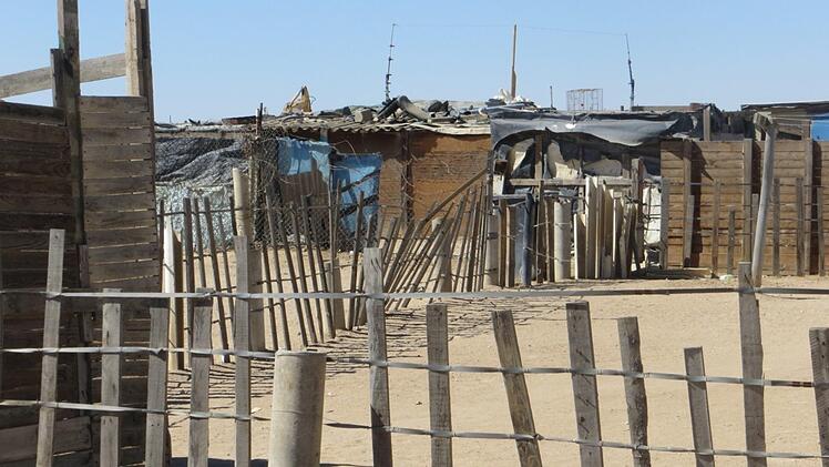 Häuser im DRC (Democratic Resettlement Community), einer informellen Siedlung Foto: privat