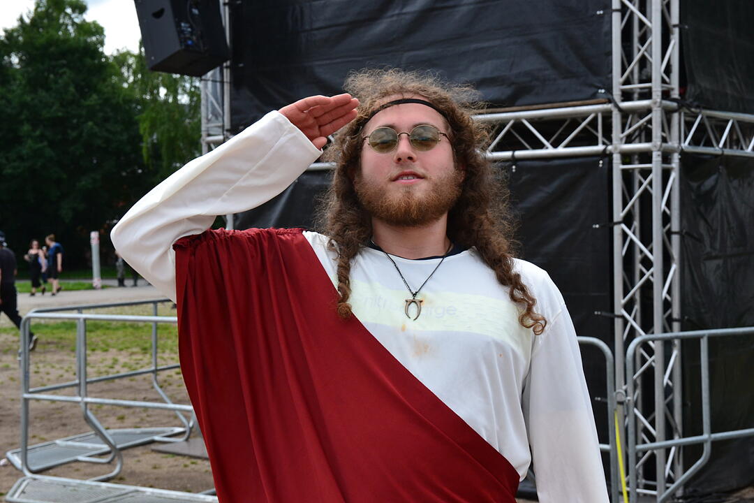 Die Besucher bei Rock im Park 2018 am Freitagnachmittag