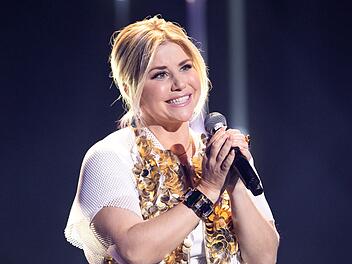 Schon bei der Probe hatte Beatrice Egli "Gänsehaut".