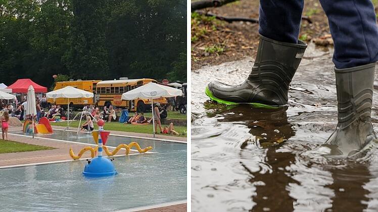 N&uuml;rnberg: Schlechtes Wetter verhagelt Ferienstart - Freibad hat ab Montag geschlossen