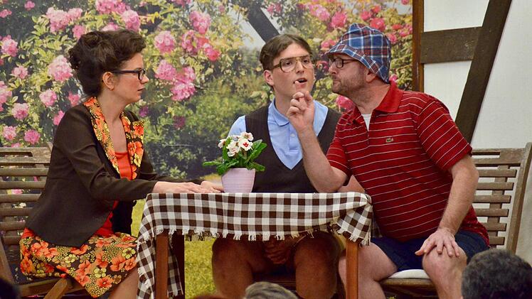 Der Theaterabend in Lauter bereitete dem Publikum viel Spaß. Foto: Kathrin Kupka-Hahn