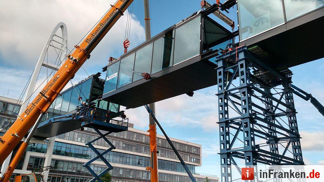 Puma-Bridge in Herzogenaurach vollendet