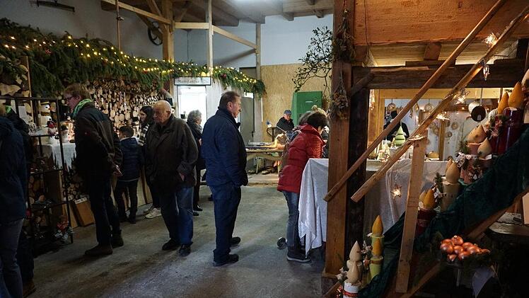 Scheunenambiente in der Scheune von Manfred Wolf. Foto:  Marion Eckert