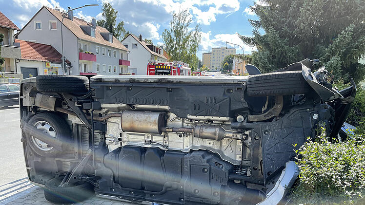 Drei Verletzte bei Verkehrsunfall in Bayreuth