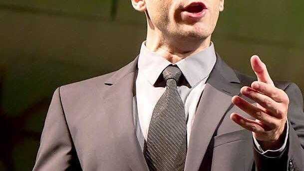 Lautstarkes Auftritt: Benjamin Werth.