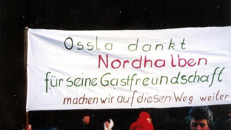 Transparent aus dem Jahr 1989  Foto: Eduard Daum
