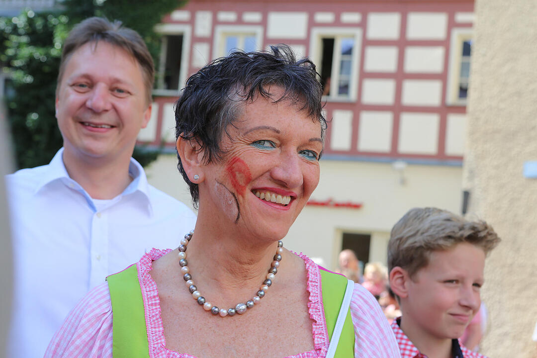 Eröffnung der Kulmbacher Bierwoche mit Büttnertanz und Bieranstich; Foto: Barbara Herbst