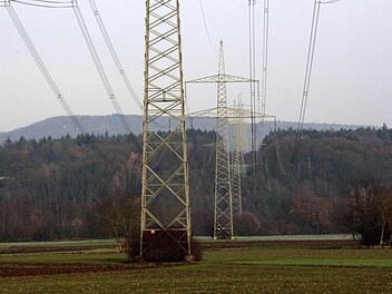 Für die bereits bestehende Trasse (hier beim Bahnhof Wiesenthau) wurden bereits Schneisen in den Wald geschlagen. Foto: Josef Hofbauer