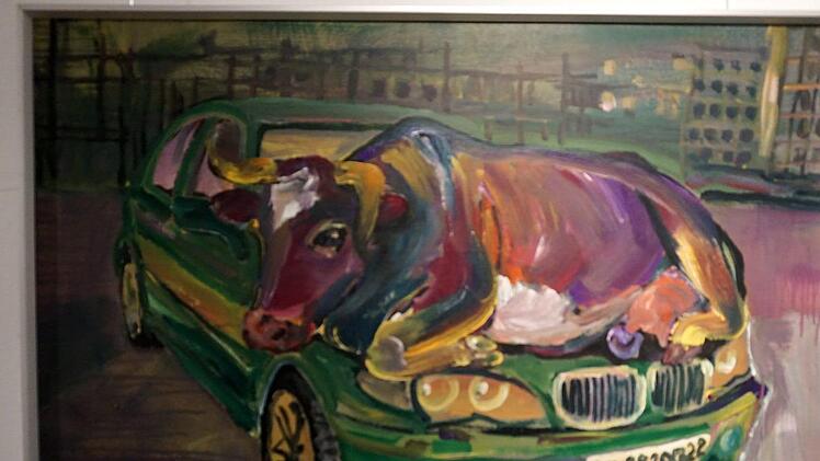 Aus der Ausstellung im Kunstraum   Richard Sänger